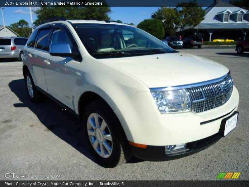 Creme Brulee Metallic / Greystone 2007 Lincoln MKX