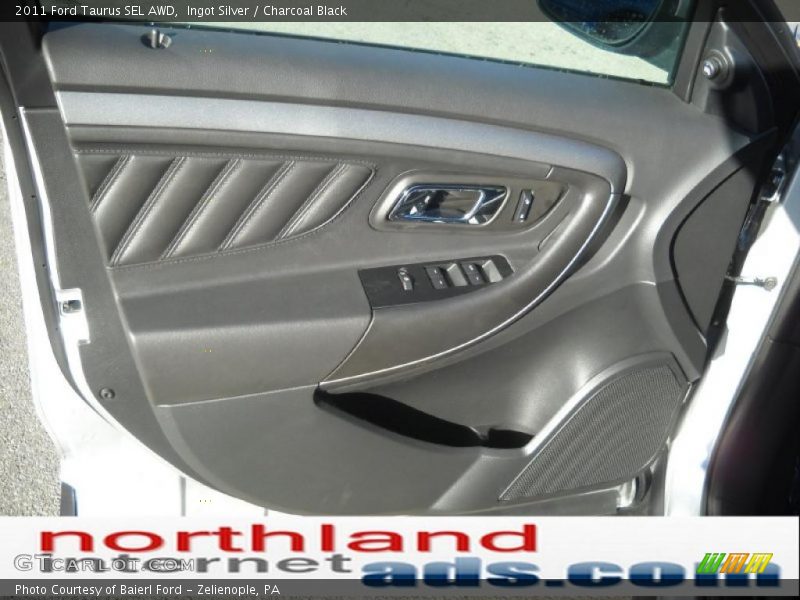 Ingot Silver / Charcoal Black 2011 Ford Taurus SEL AWD