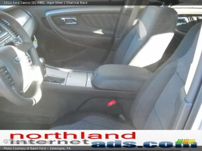 Ingot Silver / Charcoal Black 2011 Ford Taurus SEL AWD