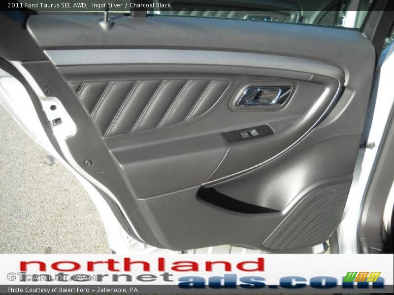 Ingot Silver / Charcoal Black 2011 Ford Taurus SEL AWD