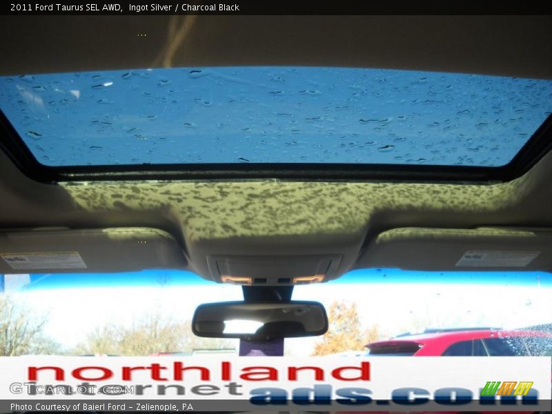 Ingot Silver / Charcoal Black 2011 Ford Taurus SEL AWD