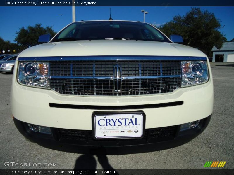 Creme Brulee Metallic / Greystone 2007 Lincoln MKX