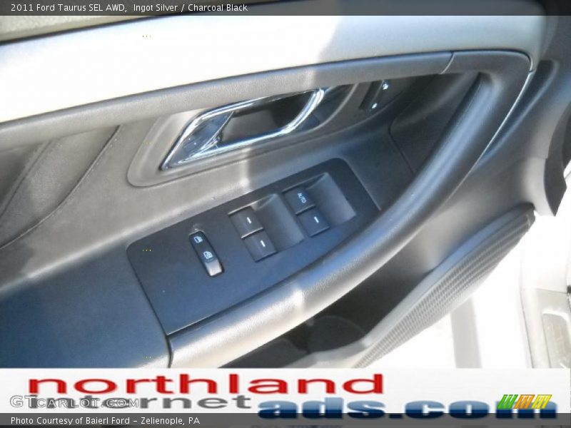 Ingot Silver / Charcoal Black 2011 Ford Taurus SEL AWD