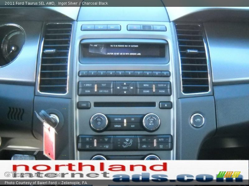 Ingot Silver / Charcoal Black 2011 Ford Taurus SEL AWD