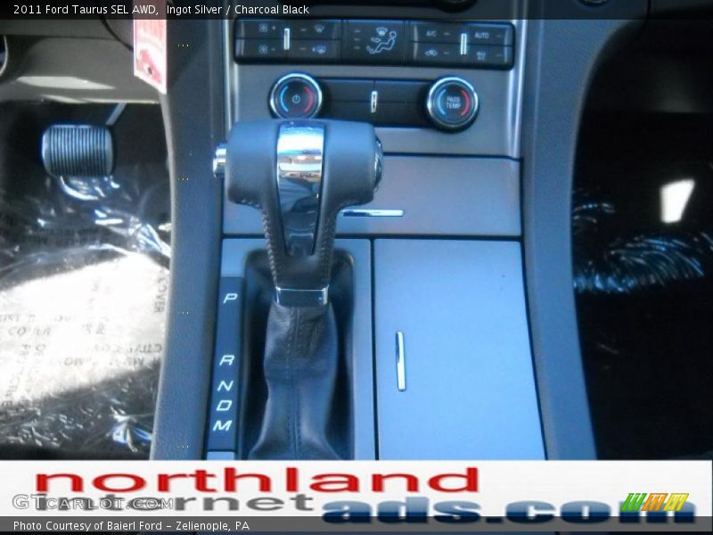 Ingot Silver / Charcoal Black 2011 Ford Taurus SEL AWD