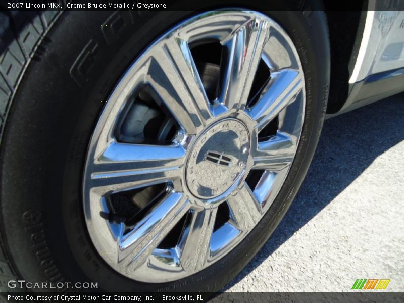 Creme Brulee Metallic / Greystone 2007 Lincoln MKX