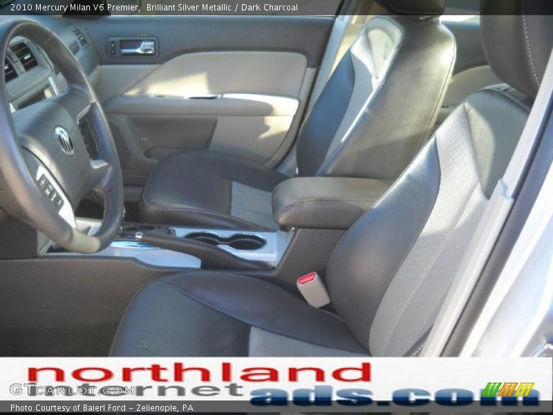 Brilliant Silver Metallic / Dark Charcoal 2010 Mercury Milan V6 Premier