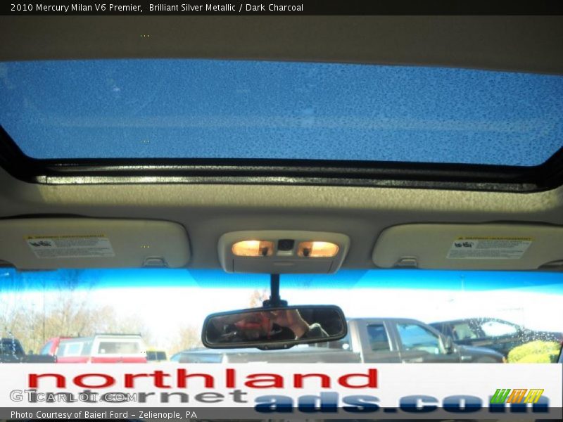Brilliant Silver Metallic / Dark Charcoal 2010 Mercury Milan V6 Premier