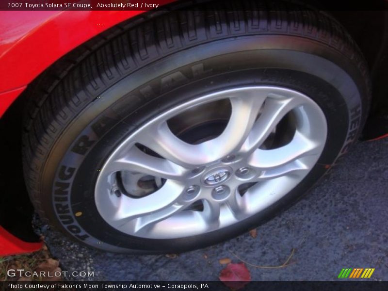 Absolutely Red / Ivory 2007 Toyota Solara SE Coupe