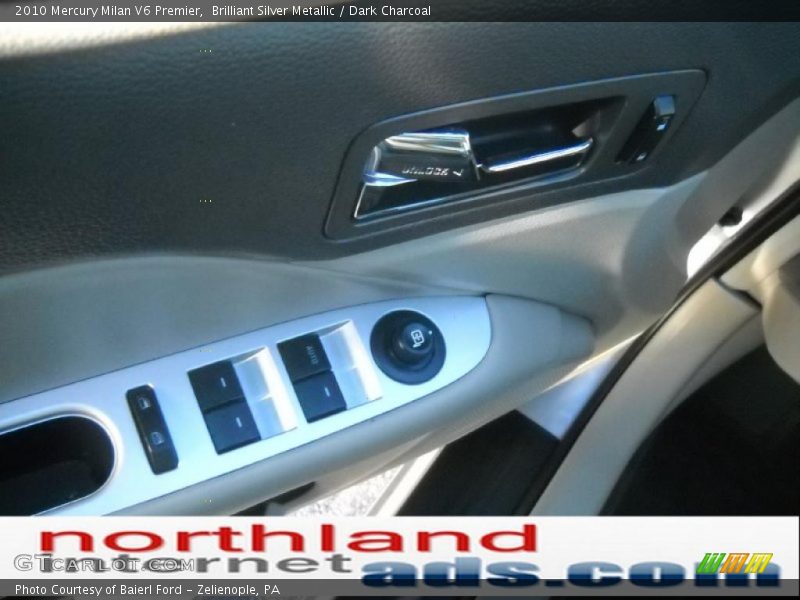 Brilliant Silver Metallic / Dark Charcoal 2010 Mercury Milan V6 Premier
