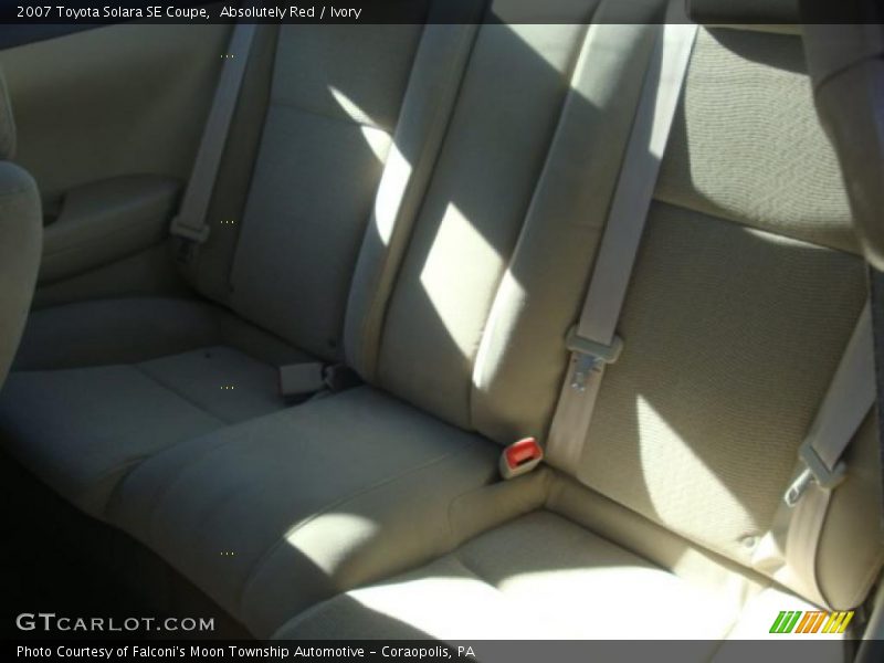 Absolutely Red / Ivory 2007 Toyota Solara SE Coupe
