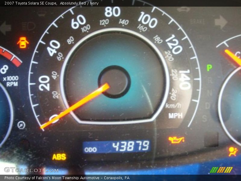 Absolutely Red / Ivory 2007 Toyota Solara SE Coupe