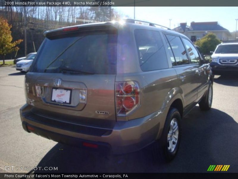 Mocha Metallic / Saddle 2008 Honda Pilot Value Package 4WD