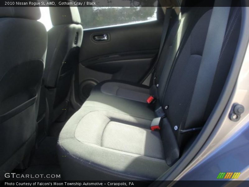 Gotham Gray / Black 2010 Nissan Rogue SL AWD