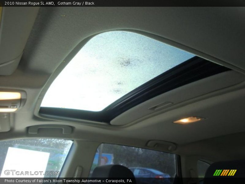 Gotham Gray / Black 2010 Nissan Rogue SL AWD