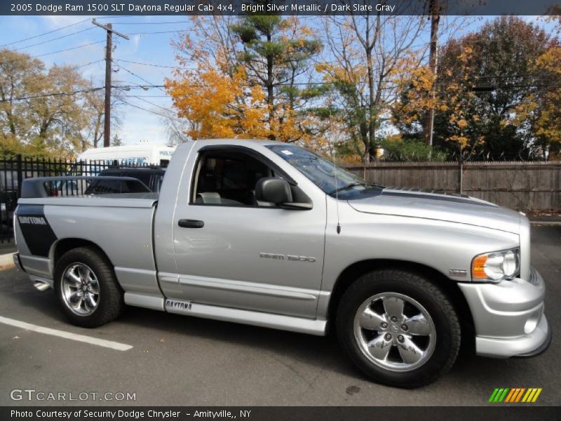 Bright Silver Metallic / Dark Slate Gray 2005 Dodge Ram 1500 SLT Daytona Regular Cab 4x4