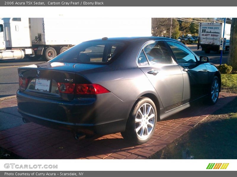 Carbon Gray Pearl / Ebony Black 2006 Acura TSX Sedan