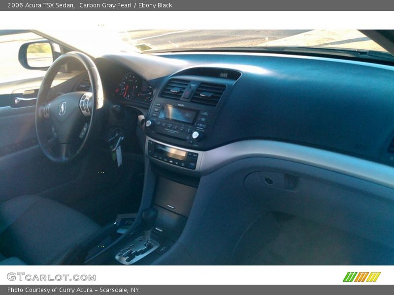 Carbon Gray Pearl / Ebony Black 2006 Acura TSX Sedan