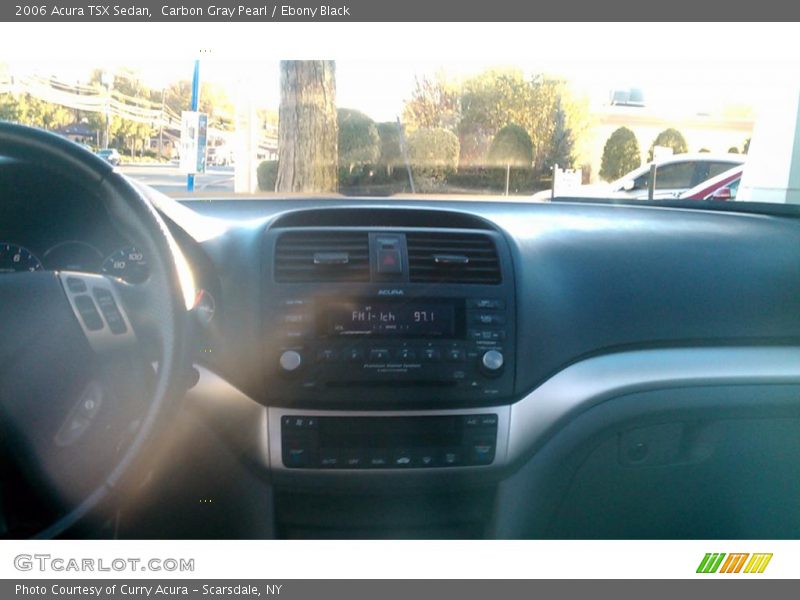 Carbon Gray Pearl / Ebony Black 2006 Acura TSX Sedan