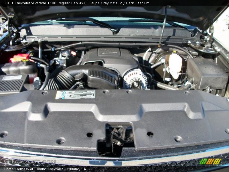  2011 Silverado 1500 Regular Cab 4x4 Engine - 4.8 Liter Flex-Fuel OHV 16-Valve Vortec V8