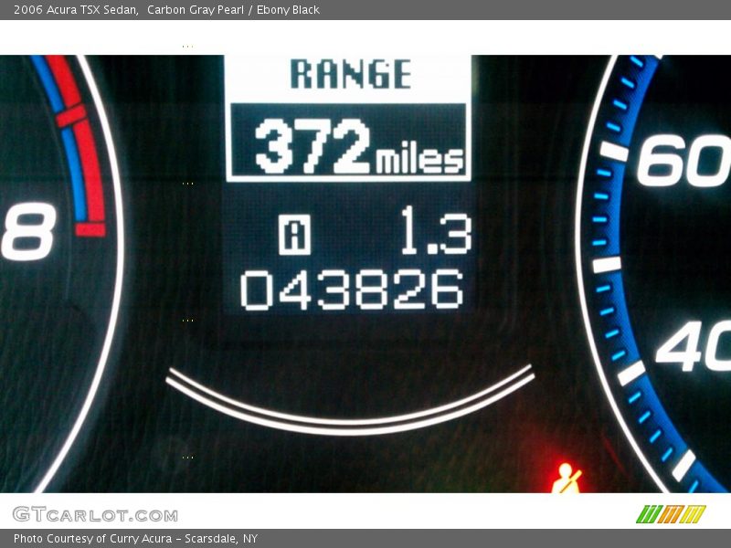 Carbon Gray Pearl / Ebony Black 2006 Acura TSX Sedan