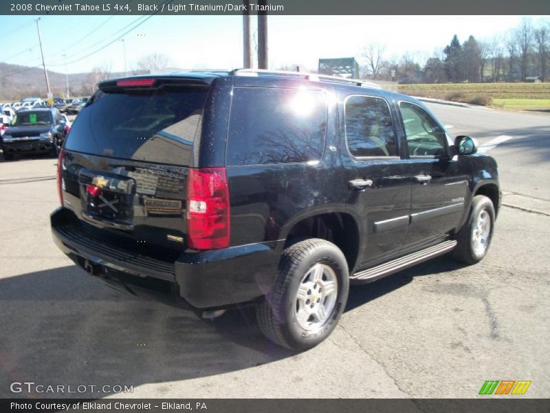 Black / Light Titanium/Dark Titanium 2008 Chevrolet Tahoe LS 4x4