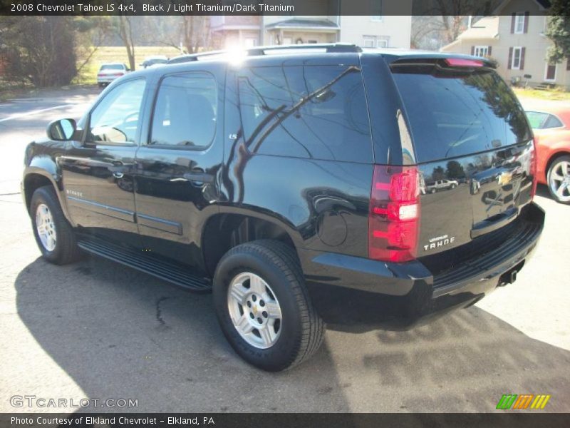 Black / Light Titanium/Dark Titanium 2008 Chevrolet Tahoe LS 4x4