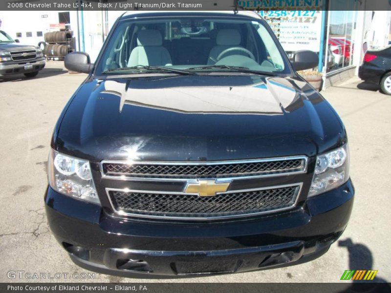Black / Light Titanium/Dark Titanium 2008 Chevrolet Tahoe LS 4x4
