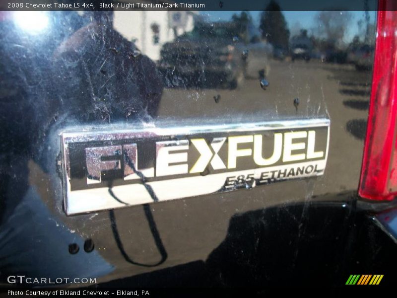 Black / Light Titanium/Dark Titanium 2008 Chevrolet Tahoe LS 4x4