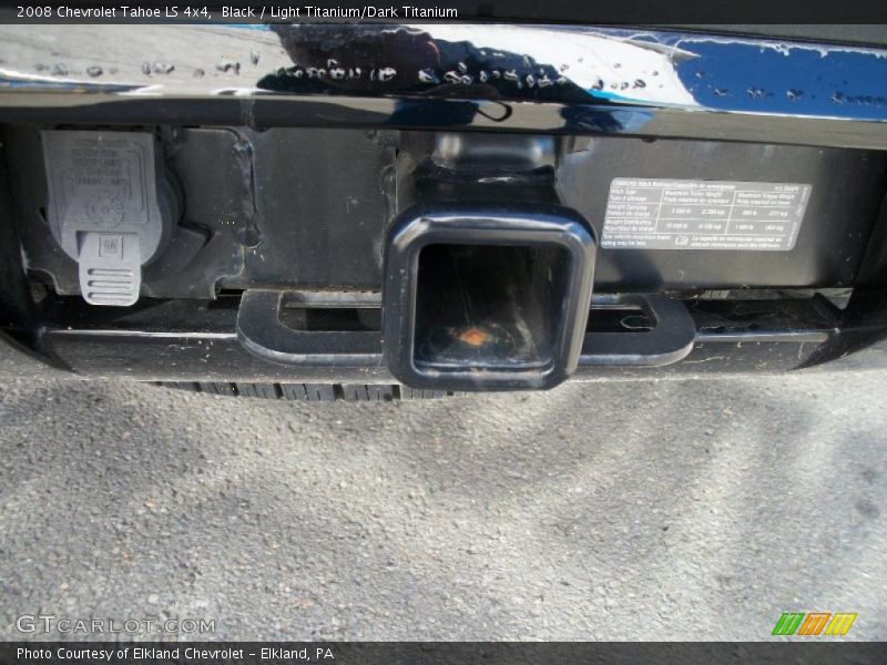 Black / Light Titanium/Dark Titanium 2008 Chevrolet Tahoe LS 4x4