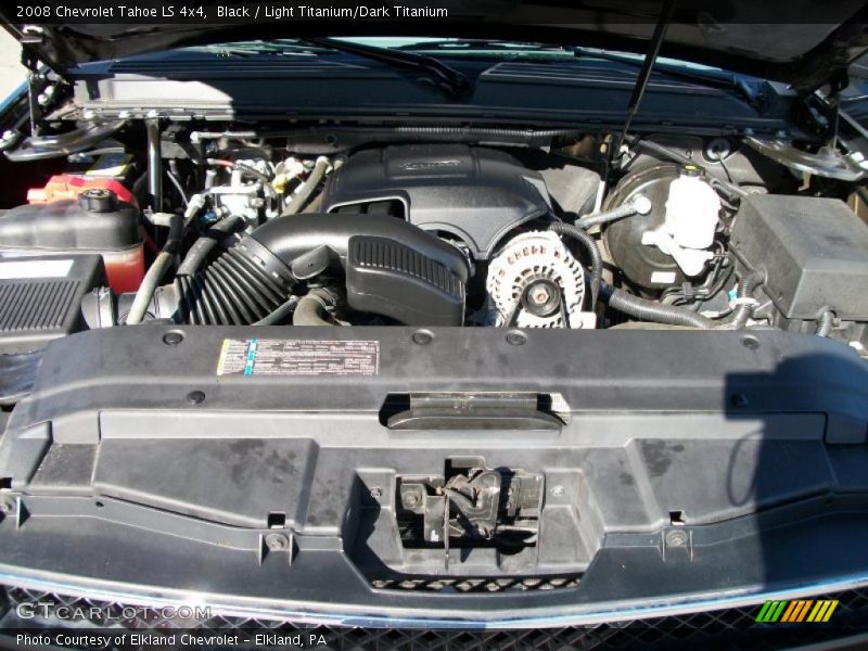 Black / Light Titanium/Dark Titanium 2008 Chevrolet Tahoe LS 4x4