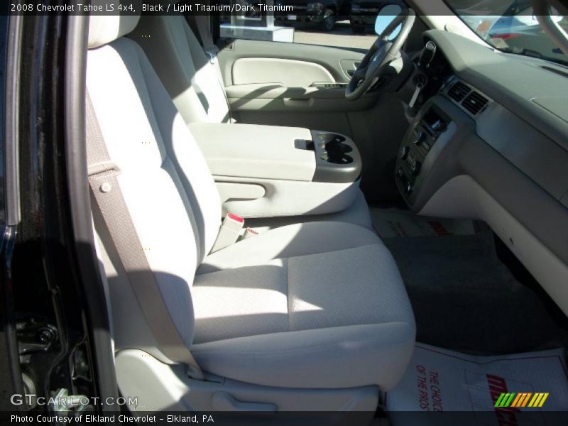 Black / Light Titanium/Dark Titanium 2008 Chevrolet Tahoe LS 4x4