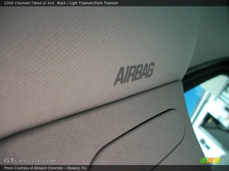 Black / Light Titanium/Dark Titanium 2008 Chevrolet Tahoe LS 4x4