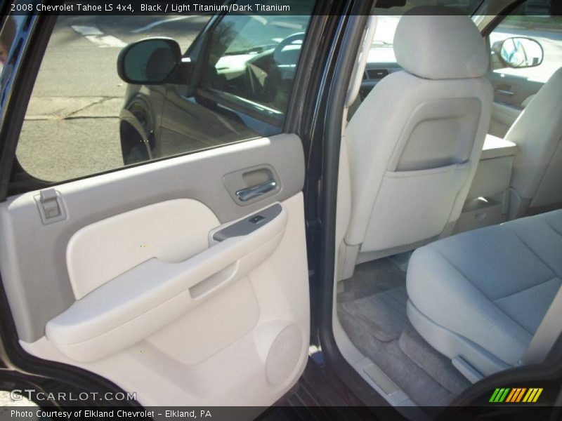 Black / Light Titanium/Dark Titanium 2008 Chevrolet Tahoe LS 4x4