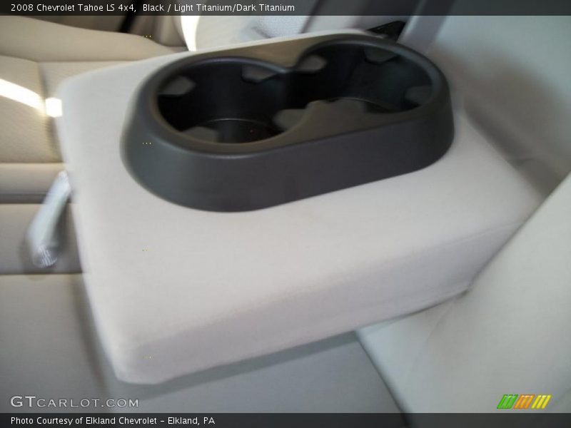Black / Light Titanium/Dark Titanium 2008 Chevrolet Tahoe LS 4x4