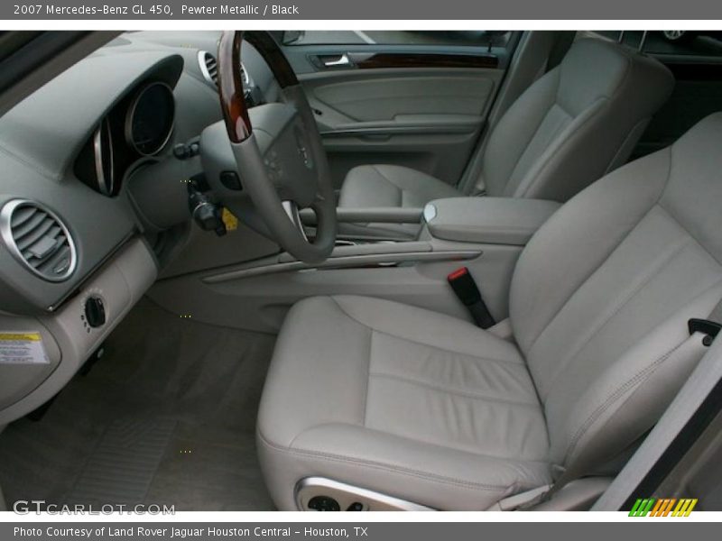 Pewter Metallic / Black 2007 Mercedes-Benz GL 450