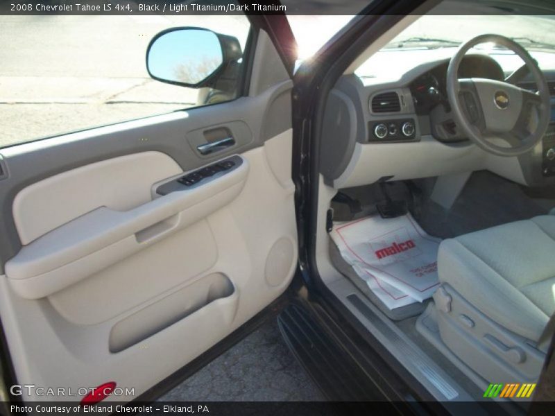 Black / Light Titanium/Dark Titanium 2008 Chevrolet Tahoe LS 4x4
