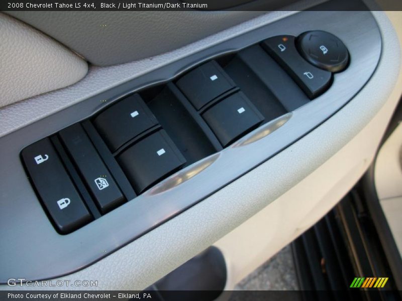 Black / Light Titanium/Dark Titanium 2008 Chevrolet Tahoe LS 4x4