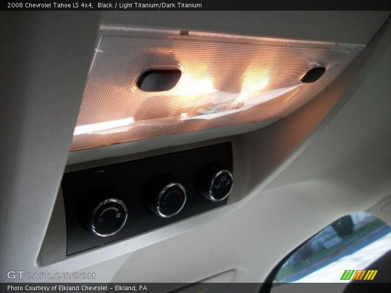Black / Light Titanium/Dark Titanium 2008 Chevrolet Tahoe LS 4x4