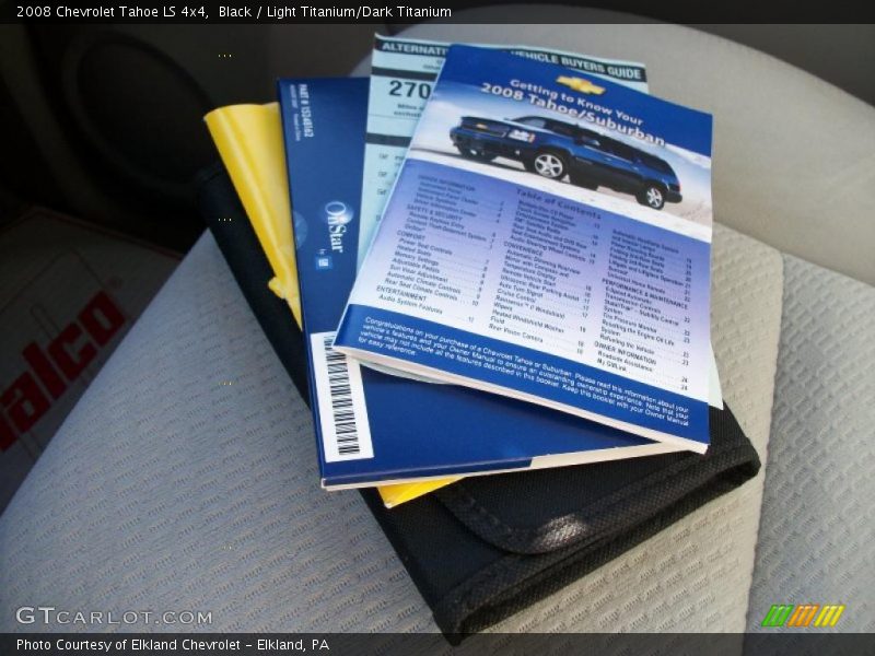 Black / Light Titanium/Dark Titanium 2008 Chevrolet Tahoe LS 4x4