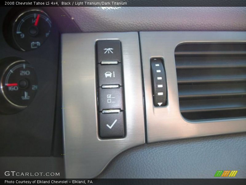 Black / Light Titanium/Dark Titanium 2008 Chevrolet Tahoe LS 4x4
