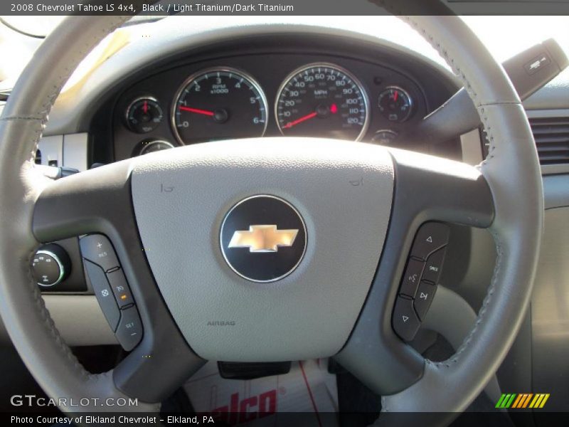 Black / Light Titanium/Dark Titanium 2008 Chevrolet Tahoe LS 4x4