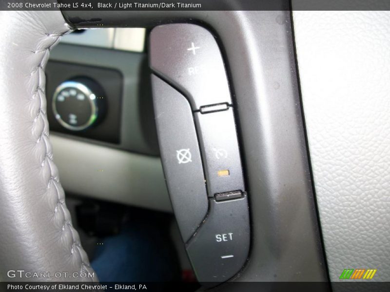 Black / Light Titanium/Dark Titanium 2008 Chevrolet Tahoe LS 4x4