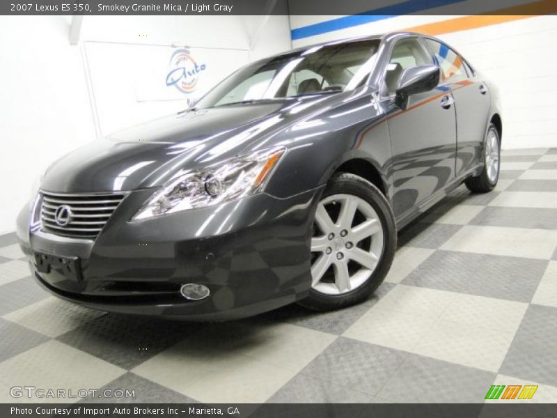Smokey Granite Mica / Light Gray 2007 Lexus ES 350