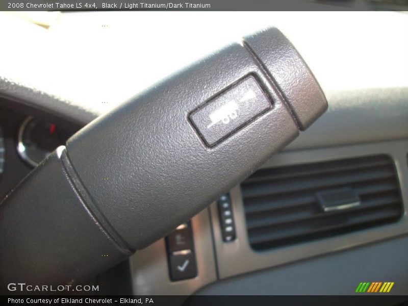 Black / Light Titanium/Dark Titanium 2008 Chevrolet Tahoe LS 4x4
