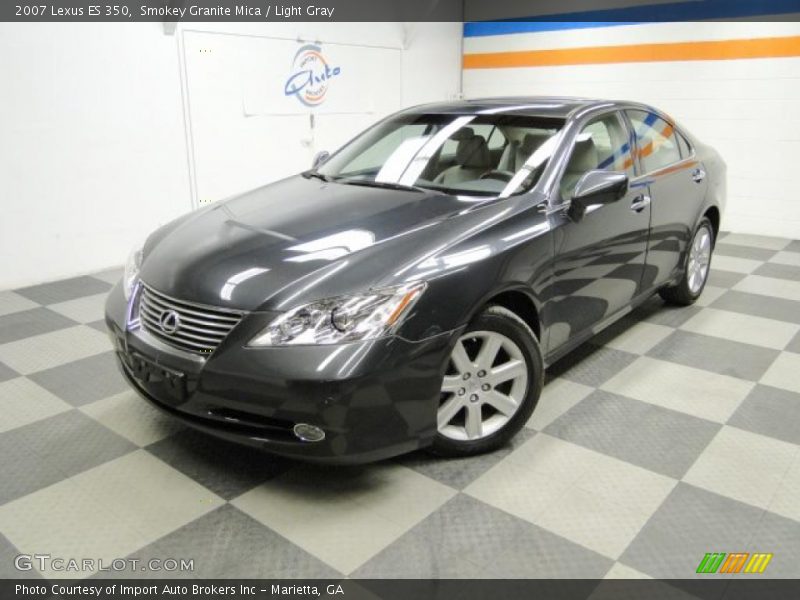 Smokey Granite Mica / Light Gray 2007 Lexus ES 350