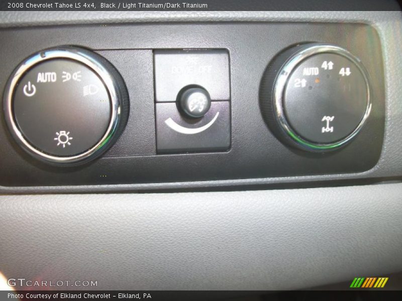 Black / Light Titanium/Dark Titanium 2008 Chevrolet Tahoe LS 4x4