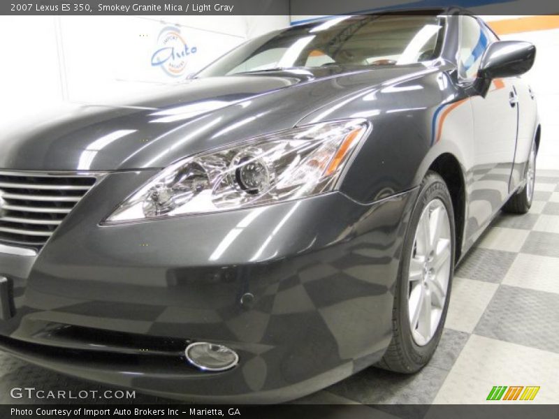 Smokey Granite Mica / Light Gray 2007 Lexus ES 350