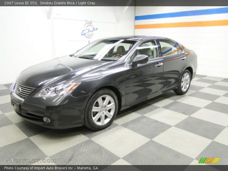 Smokey Granite Mica / Light Gray 2007 Lexus ES 350