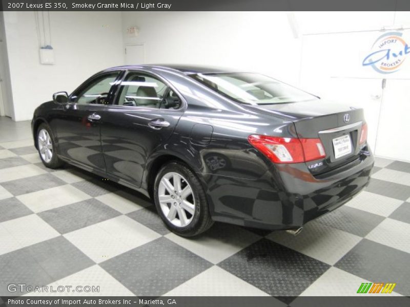 Smokey Granite Mica / Light Gray 2007 Lexus ES 350